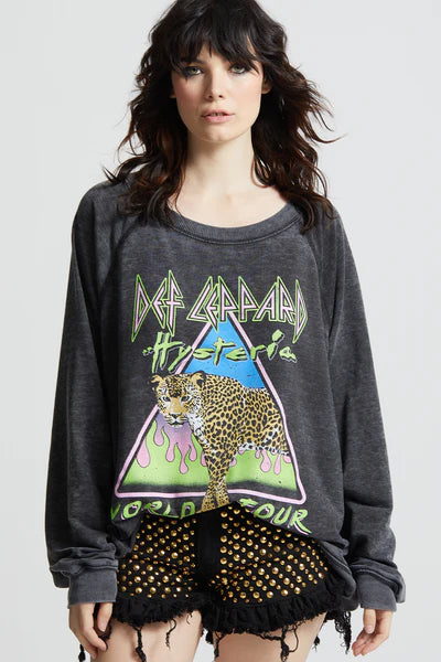 Recycled Karma Def Leppard World Tour sweatshirt