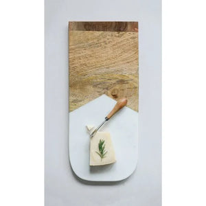 Cheese/Cutting Board with Canape Knife